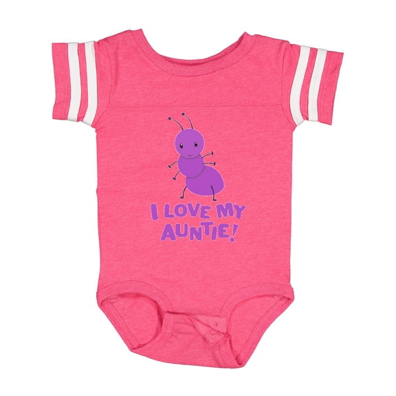 Inktastic I Love my Auntie Boys or Girls Baby Bodysuit