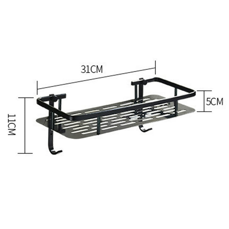 Single/double Floors Shower Caddy Basket Shelf With Hooks