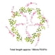 thumbnail image 3 of Enredaderas de flores de glicina artificial 4 paquetes de guirnalda colgante de seda | 1,8 metros cada uno | Hojas verdes realistas | Arco de boda Fiesta Decoración al aire libre del hogar |, 3 of 8