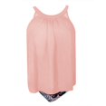 thumbnail image 5 of JAKANYQ Women Tankini Bathing Suit Ruffle High Waisted Swimsuit Lightweight Flowy Swimsuit, L, 5 of 5