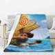thumbnail image 3 of Manta de felpa suave y cómoda de Moana, manta de franela cálida y ligera para sofá cama de 80 x 60 pulgadas, 3 of 8