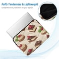 thumbnail image 2 of FORMRS 15-15.6 inch Laptop Sleeve Case Soft Carrying Quilted Computer Bag Cover, Strawberry Cake, 2 of 7
