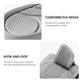 thumbnail image 2 of Dream Pairs Women's Summer Adjustable Athletic Slide Sandals Arch Support Slip on Open Toe Cute Lightweight Comfortable Flat Outdoor Indoor Sport Sandals SDSS2223W GREY Size 6, 2 of 4