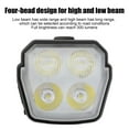 thumbnail image 5 of Waterproof Rechargeable Bike Headlight with 7 Light Modes, Bright 300 Lumens, Wide Beam, USB Charging, Ideal for Cycling, Camping, Night Riding, Fog and Rain Conditions, 5 of 5