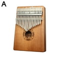 thumbnail image 1 of Thumb Piano Kalimba 17-Note Beginner'S Piano Score Mahogany Core Full Single Board Finger Piano Instrument, 1 of 1
