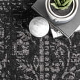 thumbnail image 2 of nuLOOM Arlena Tapis Vintage, 6' 7" x 9', Noir, 2 of 9