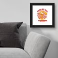 thumbnail image 2 of Gallery Pops Stranger Things 4 - Retro Food Surfer Boy Pizza Wall Art, Black Framed Version, 12" x 12", 2 of 5