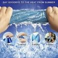 thumbnail image 5 of 4 Pack Cooling Towel for Neck and Face Hot Weather Breathable Stay Cool Towels for Sport, Yoga, Gym, Camping, Running, Workout, Outdoor Activity, 40"x 12", 5 of 5