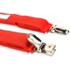 thumbnail image 3 of Tirantes rojos para hombre con clips Tirantes iluminados Accesorios Rave Tirantes ajustables para pantalones con luces LED, 3 of 5