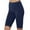 Blue, variant on Pntutb Womens Yoga Leggings Fitness Running Gym Shorts Solid Sports Active Pants