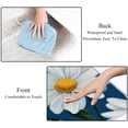 thumbnail image 4 of Daisy Large Canvas Picnic Blanket - Waterproof Outdoor Mat for Camping, Beach, and Travel - Extra Thick, Portable, and Durable - Foldable and Easy to Clean - Family Size, 4 of 6