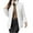 White, variant on Womens Quilted Lightweight Jackets Zip Up Puffer Jacket Coats Padded Outwear with Pockets