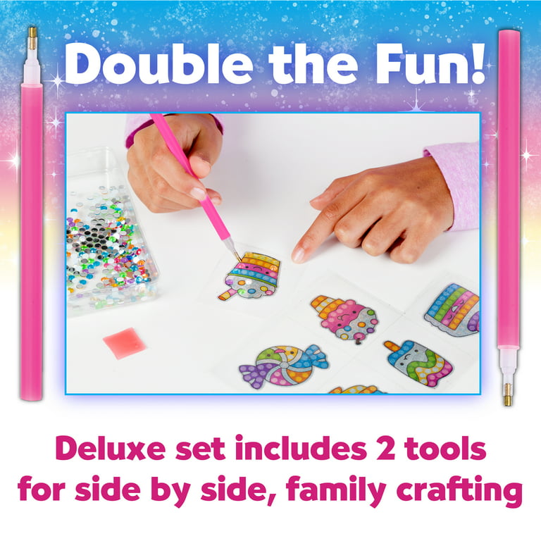 Deluxe Rock Painting Kit Arts and Crafts Girls Boys Age 6+ 12