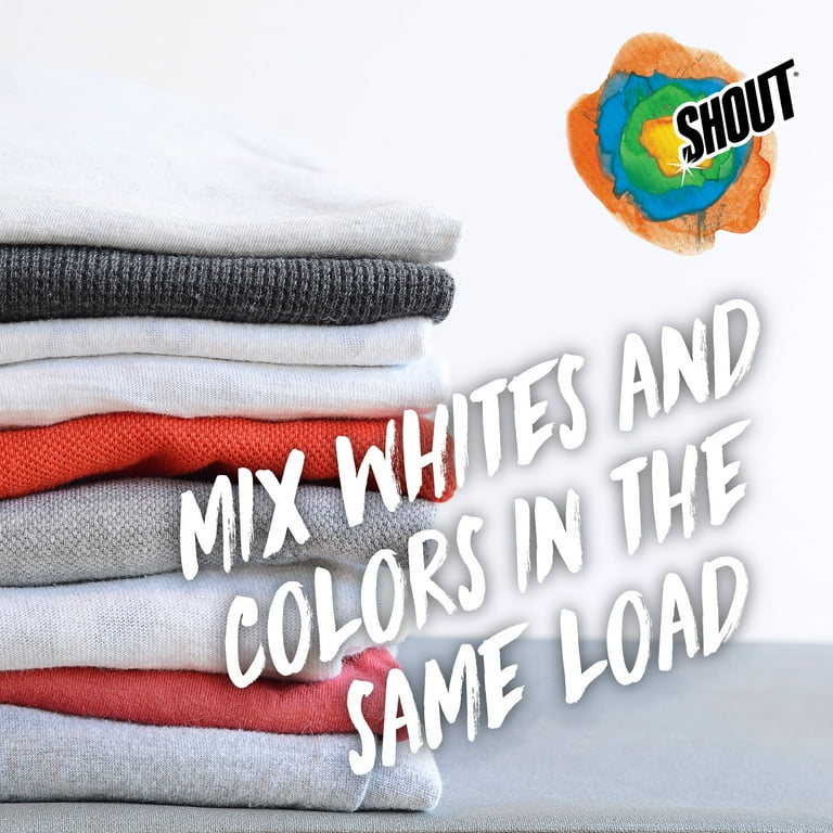 Shout Color Catcher Sheets for Laundry, Maintains Clothes Original Colors,  24 Co