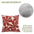 thumbnail image 4 of Majestic Home Goods Red Plantation Pillow, Large, 4 of 4