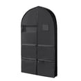thumbnail image 1 of Space Saving Hanging Garment Bag with Self Compression Zipper for Closet Organization and Travel -Free Clothes Protector and Down Coat Cover Storage Solution, 1 of 5