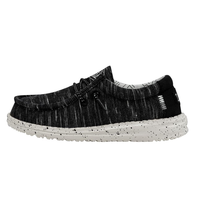 HEYDUDE Mocasines Slip-On Wally Youth Negros Talle 12