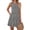 Black White Flower, variant on Summer Dresses for Women Casual Sleeveless Sundresses Floral Beach Short Dress with Pockets