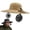 Khaki, variant on Hat with Fans Solar Power, 2-in-1 Wide Brim Sun Hat, Summer Hats Fishing Essentials for Camping Hiking Beach, Gray