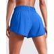 thumbnail image 2 of Shorts CRZ YOGA tiro alto con bolsillos laterales y cierre, azul, XS, 2 of 3