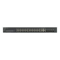 thumbnail image 2 of Zyxel GS1920-24v2 - Interrupteur - Intelligent - 24 x 10/100/1000 + 4 x combo Gigabit SFP - Rack-Montable, 2 of 4