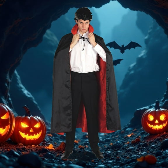 Northlight Vampire Boy's Children's Cape Halloween Costume Accessory - 4-6 Years