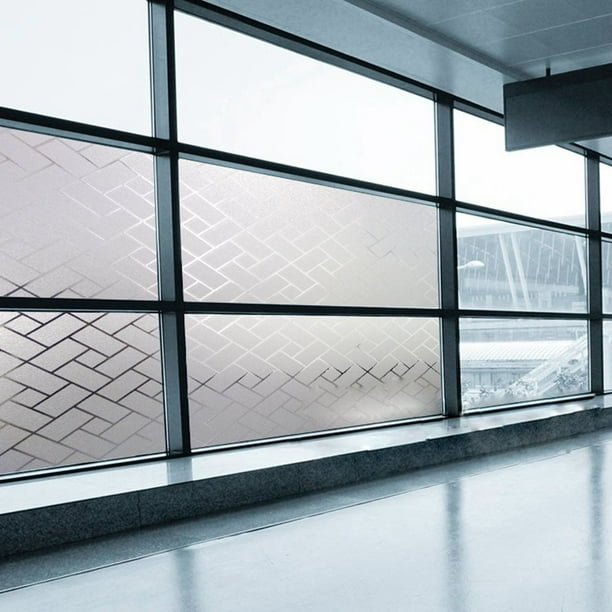 Juslike PVC Door Privacy Window Film Privacy Covering ...