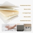 thumbnail image 5 of SUNCROWN Folding Bed with Mattress, 75" x 31"Portable Foldable with 5" Thick Foam Frame Roll Away Beds, Single Cot Folded Bed for AdultsStudents, Small Apartment, Camping, 5 of 12
