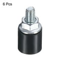 thumbnail image 3 of 6 Pack M4x10mm Thread Studs Rubber Shock 10x10mm Male Female 6 Pack M4 Lock Nuts, 3 of 6
