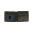 thumbnail image 3 of CTM®  RFID USA Embossed Leather Bifold Wallet (Men's), 3 of 5