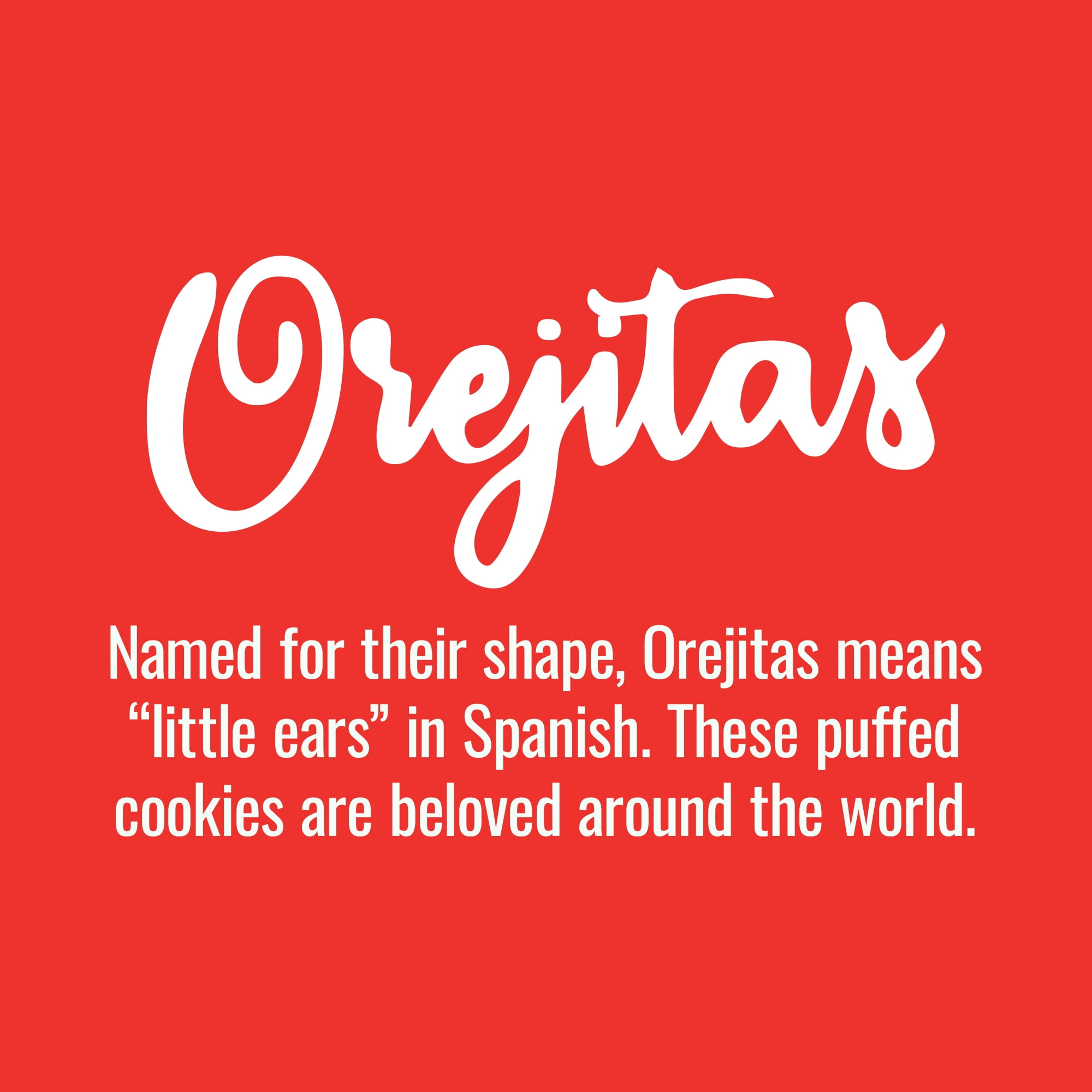 (3 pack) RP Foods Orejita Palmier Baked Cookies, 12.7 oz