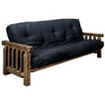thumbnail image 2 of Homestead Collection Futon Frame w/ Mattress, Stain & Clear Lacquer Finish, 2 of 5