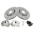 thumbnail image 2 of TRQ Front Brake Pad & Rotor Kit Brake Caliper Brake Pads Brake Rotor Semi-Metallic Vented Fits Select 2005 Volkswagen Jetta, 2 of 6