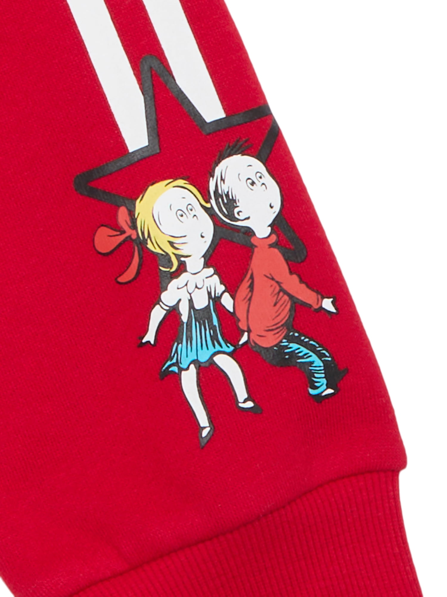 Dr. Seuss Girls and Big Girls Cat in the Hat Graphic Hoodie, Sizes 4-16