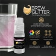 thumbnail image 4 of Brew Glitter - Pink Color Changing Edible Drink Glitter - Magic Reveal, Beverage-Safe, 4g Spray Pump, 4 of 11