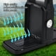 thumbnail image 5 of Lámpara solar portátil Fnyoxu, portátil, de pared, de escritorio, con carga USB, para acampar al aire libre, linterna portátil de largo alcance, LED de trabajo, 5 of 8
