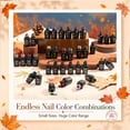 thumbnail image 7 of Beetles Fall Gel Nail Polish Set, Waltz of Leaves 36 Autumn Colors with Base Coat, Glossy, Glitter and Matte Top Coats and Nail Tools, 7 of 7
