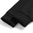 thumbnail image 7 of TOUMENY Men Zip Sweater Casual Long Sleeve Solid Slim Fit Pullover Fall Winter Fashion Trendy Turtleneck Tops Black L, 7 of 7