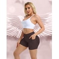 thumbnail image 4 of Pantalones cortos de entrenamiento para gimnasio ASERAY Impact para mujer, levantando glúteos, 4 of 6