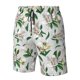 thumbnail image 4 of Balery Lilies Flowers Traje de Baño Estilo Hawaiano para Hombre, Shorts de Secado Rápido con Bolsillos-Small, 4 of 6
