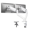 thumbnail image 1 of Dual Monitor Mount for 1332 Screens, Adjustable Stand, with 180° Swivel, Tilt, 360° Rotation ,Adjustable, 1 of 7