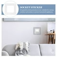 thumbnail image 3 of Minkissy 5Pcs Transparent Acrylic Wall Plate Cover for Sockets and Switches, 3 of 8