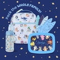 thumbnail image 7 of Bentgo + Bluey Kids Prints Leak-Proof, 5-Compartment Bento-Style Kids Lunch Box - Ages 3-7, Durable, Drop-Proof, Dishwasher Safe, & PFAS & BPA-Free Materials - Bluey’s Universe, 7 of 7