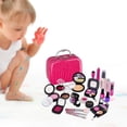 thumbnail image 4 of Juego de 2 juegos de maquillaje lavable Zulema con bolsa de cosméticos Princess Pretend Play, 4 of 7