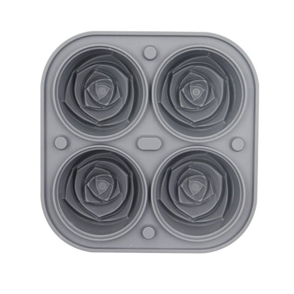 Vikakiooze Rose Ice Lattice Mold Silicone Maker Tray Bar Party Cocktail Whiskey