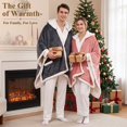 thumbnail image 6 of GARVEE 50“ x 60” Wearable Heated Blanket with Hood & Pockets, 10 Heat Settings, 6 of 8