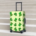 thumbnail image 6 of Fotbe St. Patrick's Day Luggage Cover Protector, Suitcase Protector，Scratch and Dirt Resistant, Fits 18-32 Inch Luggage-X-Large, 6 of 7