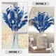 thumbnail image 5 of KAKOWELY 8 piezas de tallos artificiales de eucalipto para arreglos florales, decoración de jarrones, relleno de hojas de eucalipto, 5 of 5