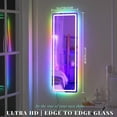 thumbnail image 5 of Luxfurni Full Body 14.30” x 47.00” White Rectangular Mirror, 5 of 8
