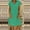 Green, variant on Kiplyki Women's Summer Dresses 2024 Loose V-Neck Solid Short Sleeve And Linen Dress